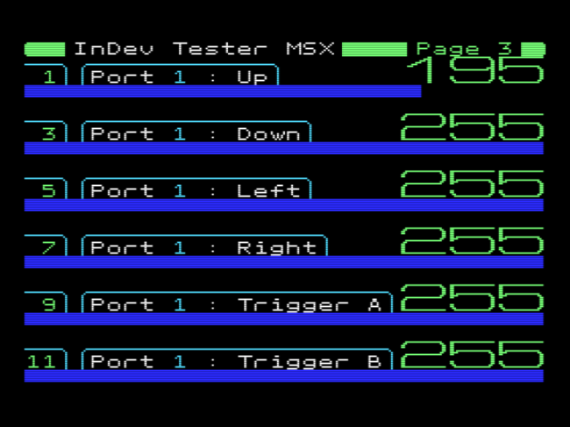 Pantalla 3, prueba de paddles