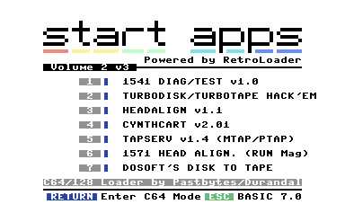 Menu de Start Apps 2