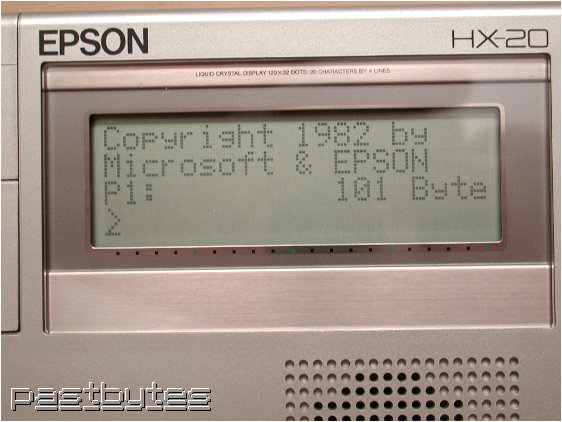 Foto Epson HX-20